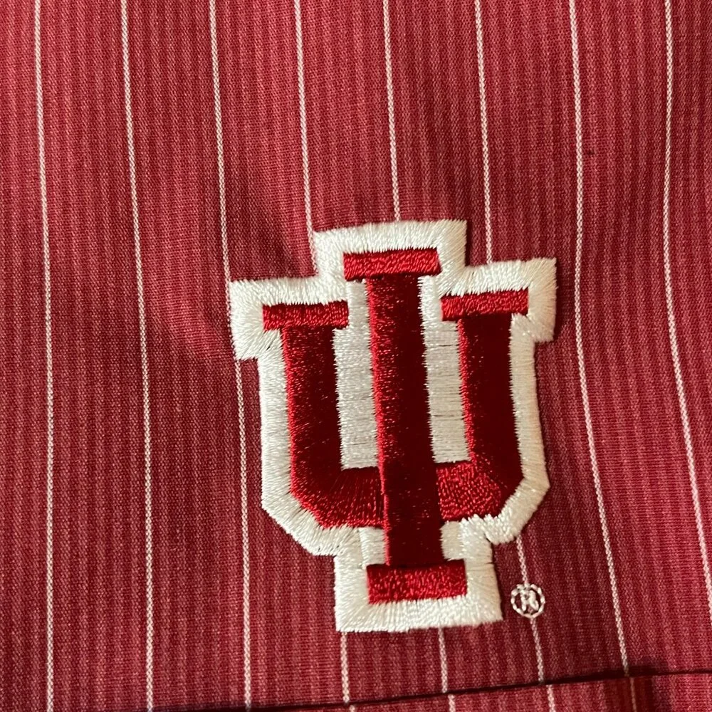 INDIANA HOOSIERS IU Dress Shirt - like new condition, size adult small - Picture 2 of 5